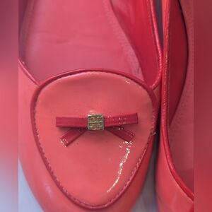 Tory Burch Patent Leather Dakota Loafer / Ballet Flat